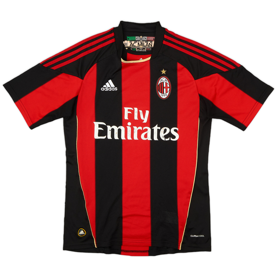 2010-11 AC Milan Home Shirt - 5/10 - (S)