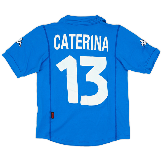 2001 Italy Women's Home Shirt Caterina #13 - 8/10 - (S)