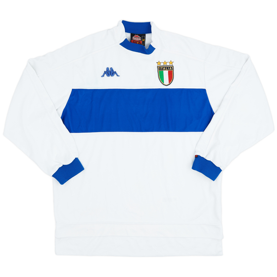 1998-00 Italy Away L/S Shirt - 8/10 - (L)