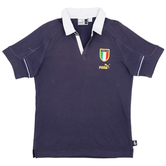 2004-06 Italy Puma L/S Polo Shirt - 7/10 - (S)