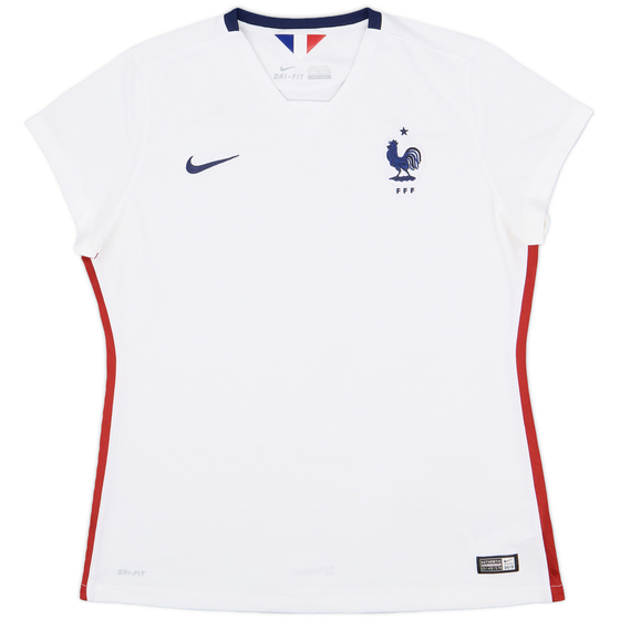 2015-16 France Women's Away Shirt - 8/10 - (XL)