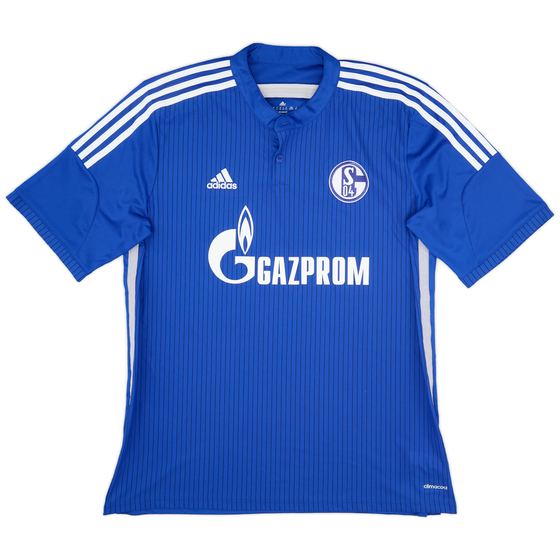 2014-16 Schalke Home Shirt - 9/10 - (XL)