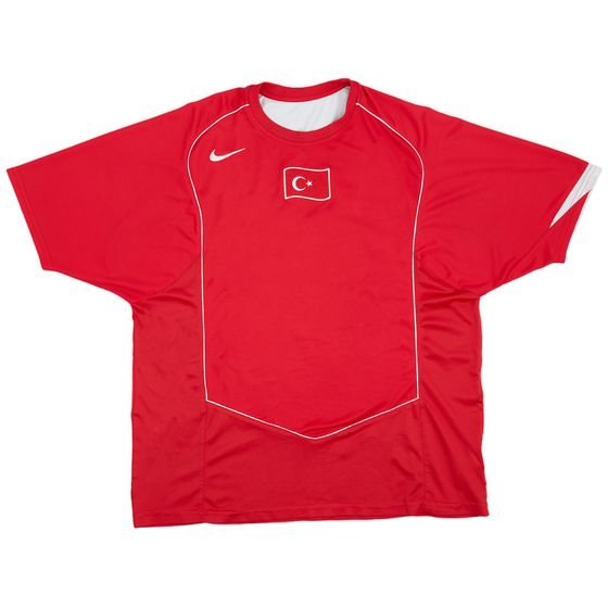 2004-06 Turkey Basic Home Shirt - 7/10 - (L)