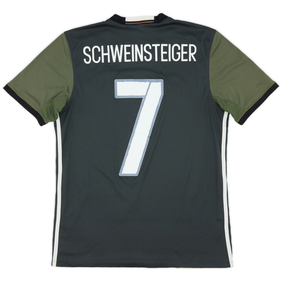2015-17 Germany Away Shirt Schweinsteiger #7 - 9/10 - (M)