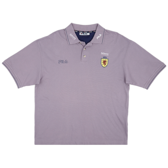 2000-02 Scotland Fila Polo T-Shirt (XL)