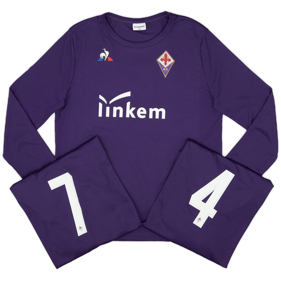 2019-20 Fiorentina Le Coq Sportif Training L/S Tee # - 6/10 - (14 Years) 