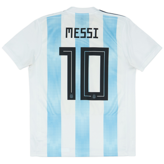 2018-19 Argentina Home Shirt Messi #10 - 5/10 - (M)