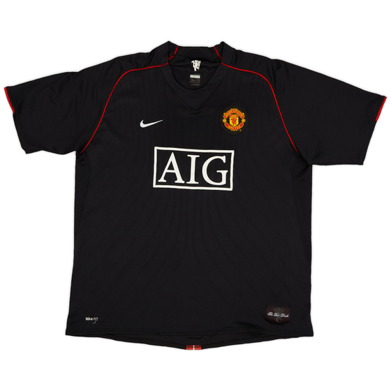 2007-08 Manchester United Away Shirt - 5/10 - (XXL)