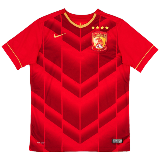 2015-16 Guangzhou Evergrande Home Shirt - 8/10 - (L.Boys)