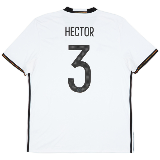 2015-16 Germany Home Shirt Hector #3 - 9/10 - (XL)