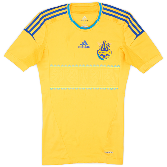 2011-13 Ukraine Player Issue Techfit Home Shirt - 3/10 - (M)