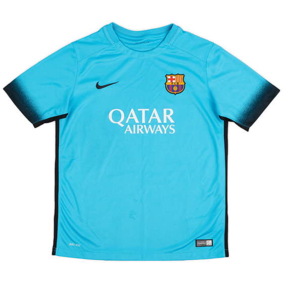 2015-16 Barcelona Third Shirt - 7/10 - (XL.Boys)