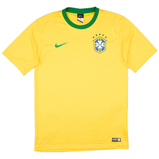 2014-15 Brazil Basic Home Shirt - 9/10 - (M)