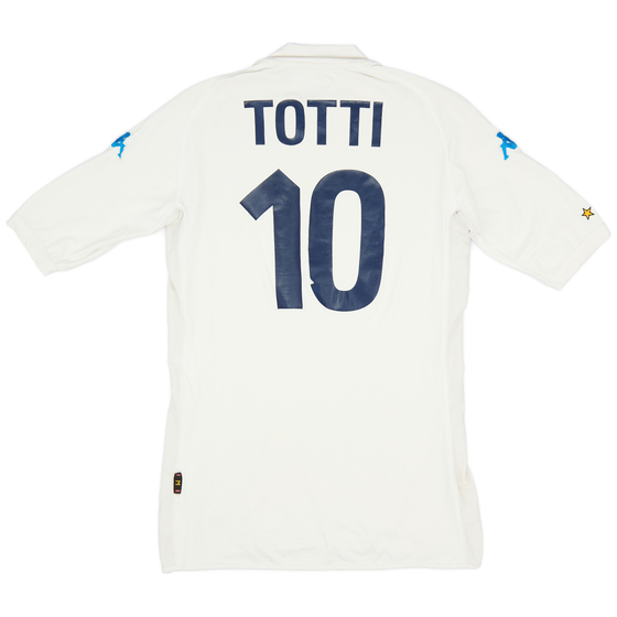 2002 Italy Away Shirt Totti #10 - 7/10 - (M)