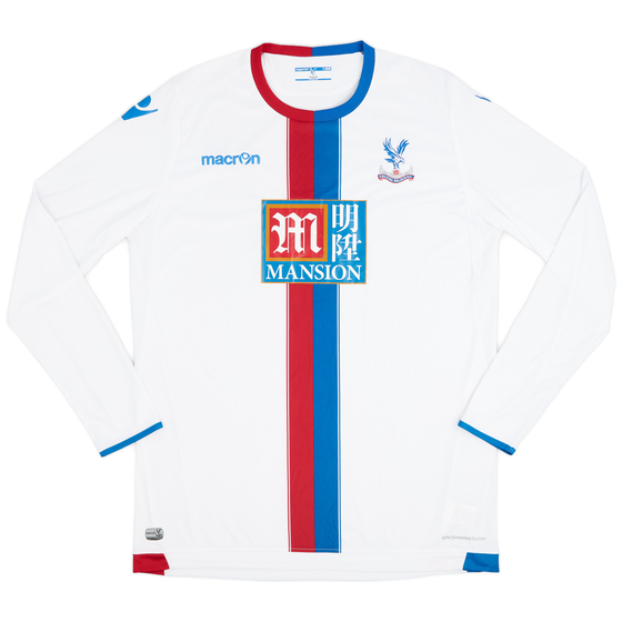 2015-16 Crystal Palace Away L/S Shirt - 9/10 - (4XL)