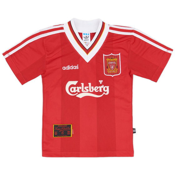 1995-96 Liverpool Home Shirt - 8/10 - (XXS.Boys)