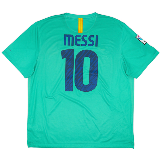 2010-11 Barcelona Away Shirt Messi #10 - 6/10 - (XXL)