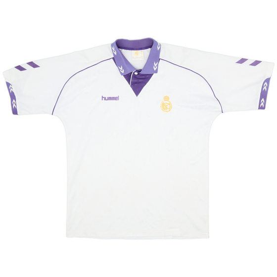 1993-94 Real Madrid Home Shirt - 4/10 - (L)