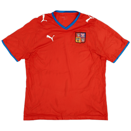 2008-09 Czech Republic Home Shirt - 6/10 - (XL)