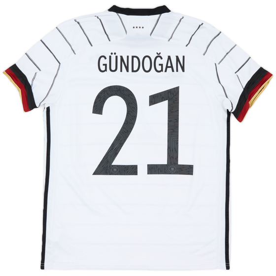2020-21 Germany Home Shirt Gundogan #21 - 8/10 - (L)
