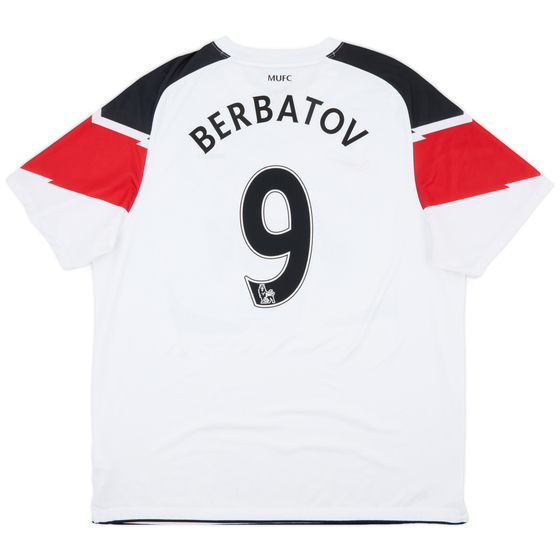 2010-12 Manchester United Away Shirt Berbatov #9 - 9/10 - (XL)