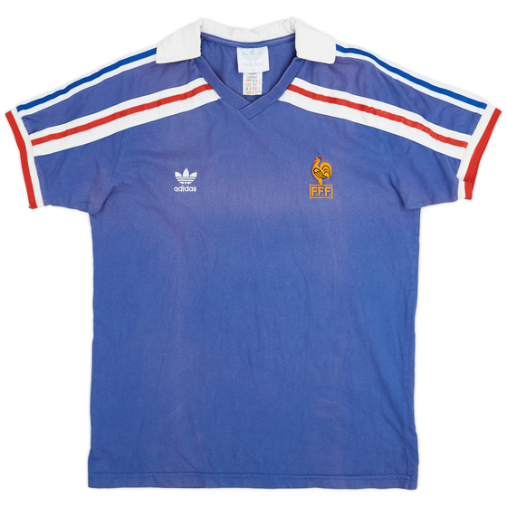 1996 France 1985-90 Retro Home Shirt - 8/10 - (XL)