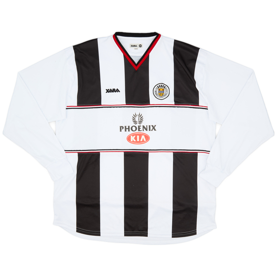 2003-04 St Mirren Home L/S Shirt - 8/10 - (XXL)