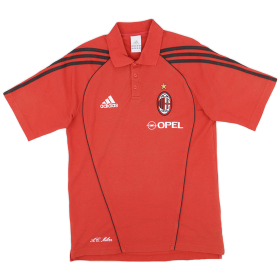 2005-06 AC Milan adidas Polo Shirt - 9/10 - (S)