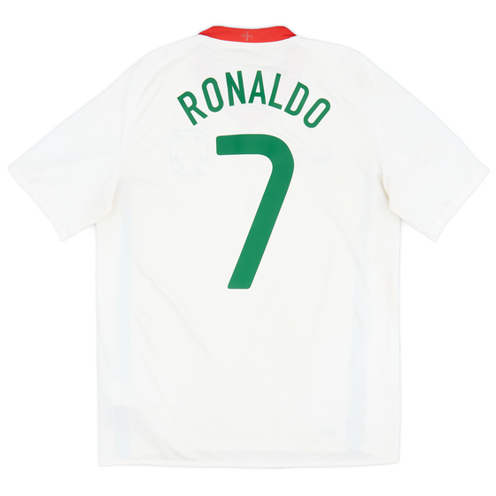 2008-10 Portugal Away Shirt Ronaldo #7 - 5/10 - (M)