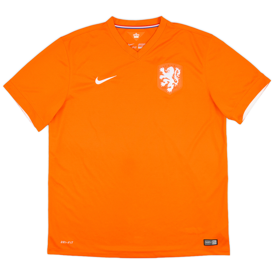 2014-15 Netherlands Home Shirt - 10/10 - (XL)