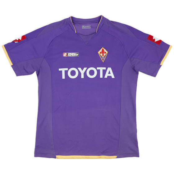 2007-08 Fiorentina Home Shirt - 5/10 - (XXL)