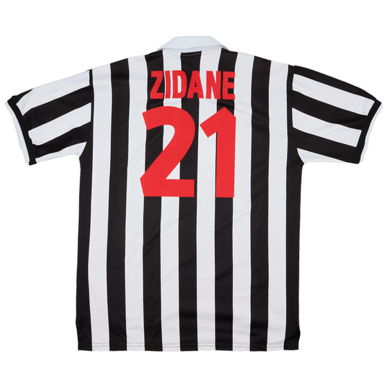 1998-99 Juventus Home Shirt Zidane #21 - 8/10 - (XXL)