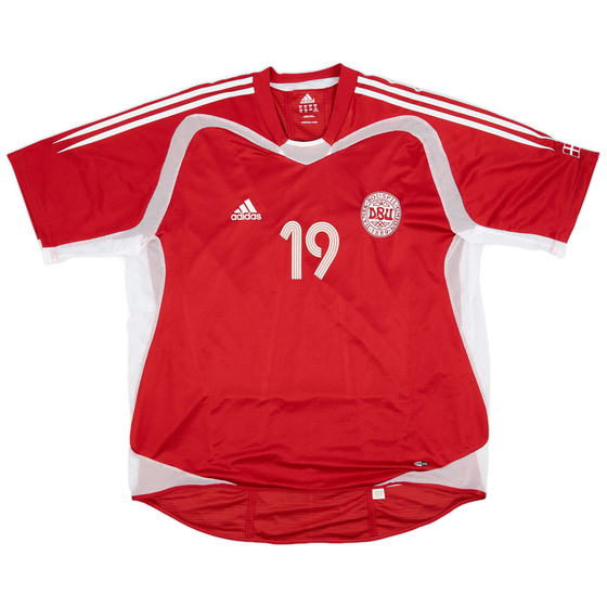 2004-05 Denmark Player Issue Home Shirt #19 - 9/10 - (XXL)