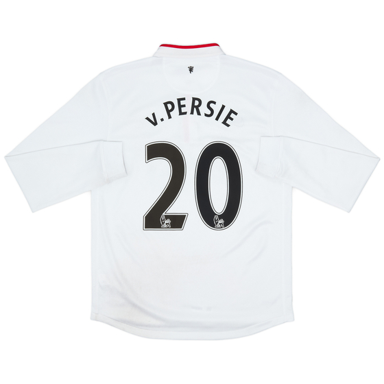 2012-14 Manchester United Away L/S Shirt V.Persie #20 - 6/10 - (M)