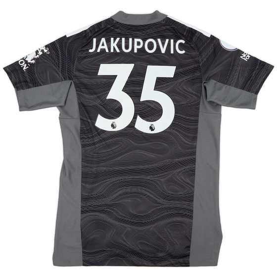 2021-22 Leicester Match Issue GK Shirt Jakupovic #35