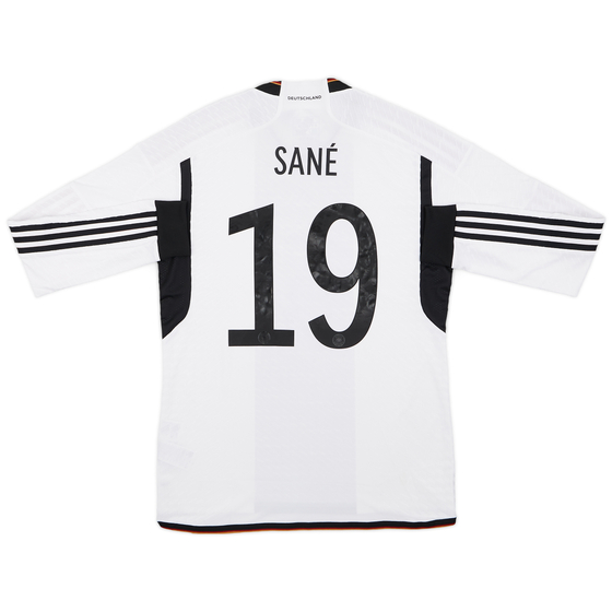2022-23 Germany Authentic Home L/S Shirt Sane #19 (M)
