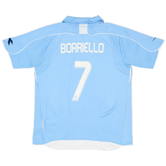 2008-09 Napoli Home Shirt Borriello #7 - 5/10 - (XL.Boys)