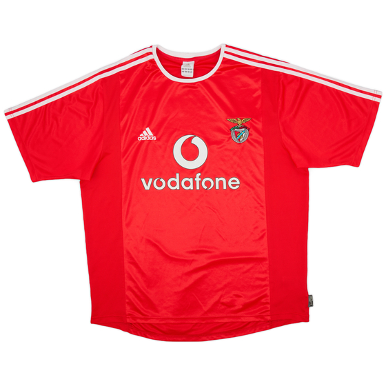 2003-04 Benfica European Home Shirt - 8/10 - (XL)