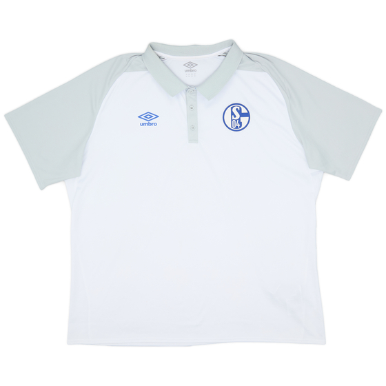 2018-19 Schalke Umbro Polo Shirt - 9/10 - (3XL)