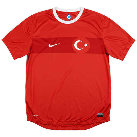 2012-14 Turkey Home Shirt - 8/10 - (L)