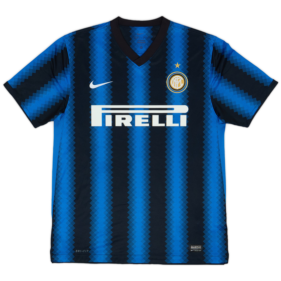 2010-11 Inter Milan Home Shirt - 9/10 - (L)
