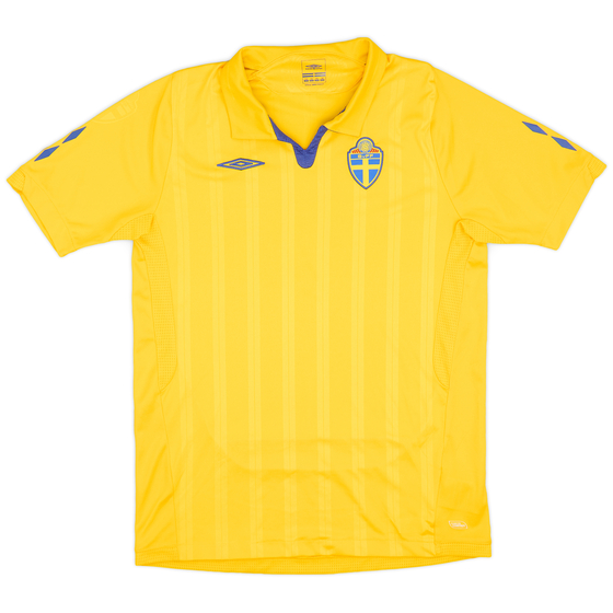 2008-09 Sweden Home Shirt - 9/10 - (XL.Boys)