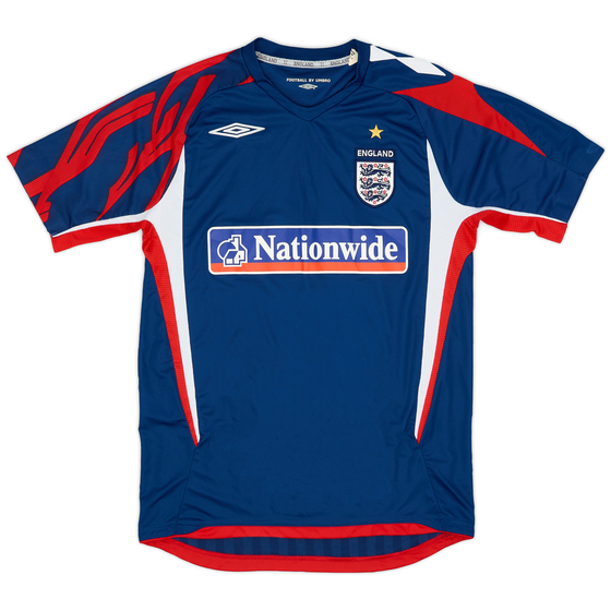 2007-08 England Umbro Training Shirt - 9/10 - (S)