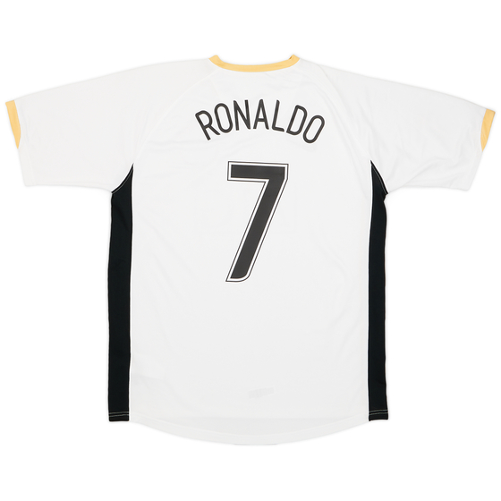 2006-08 Manchester United Away Shirt Ronaldo #7 - 8/10 - (XL)