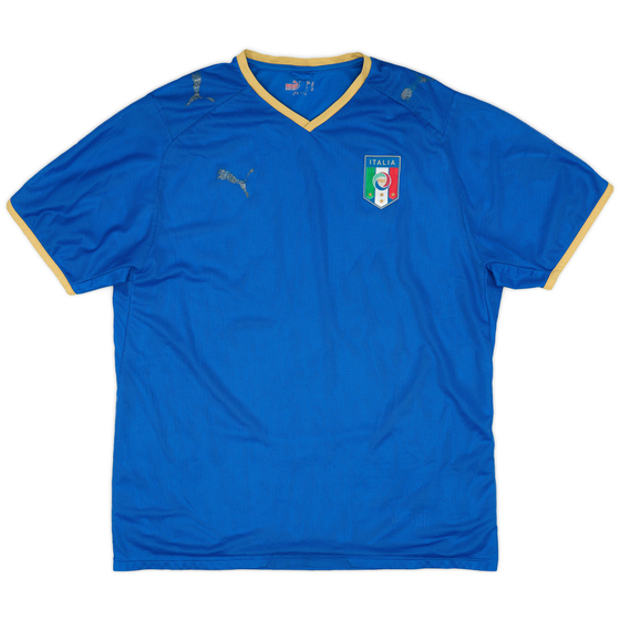 2007-08 Italy Home Shirt - 4/10 - (XL)