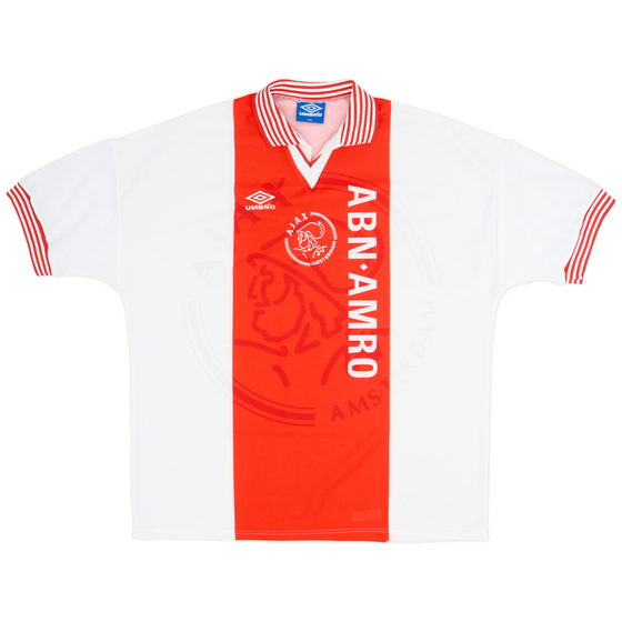 1995-96 Ajax Home Shirt - 9/10 - (XXL)
