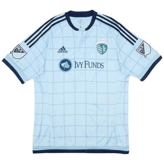 2015-16 Sporting Kansas City Player Issue Home Shirt - 8/10 - (L)