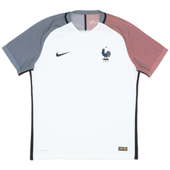 2016-17 France Authentic Away Shirt - 8/10 - (XL)