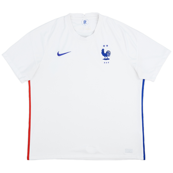 2020-21 France Away Shirt - 8/10 - (XL)