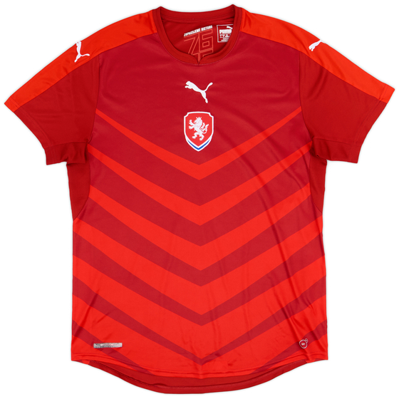 2016-18 Czech Republic Home Shirt - 8/10 - (L)